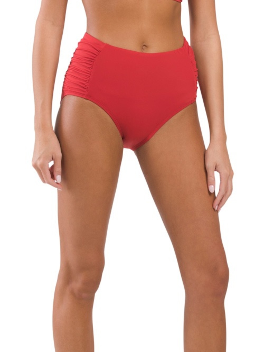 Jantzen 💋👙Red High-Waist Bikini Bottom - Sz 14